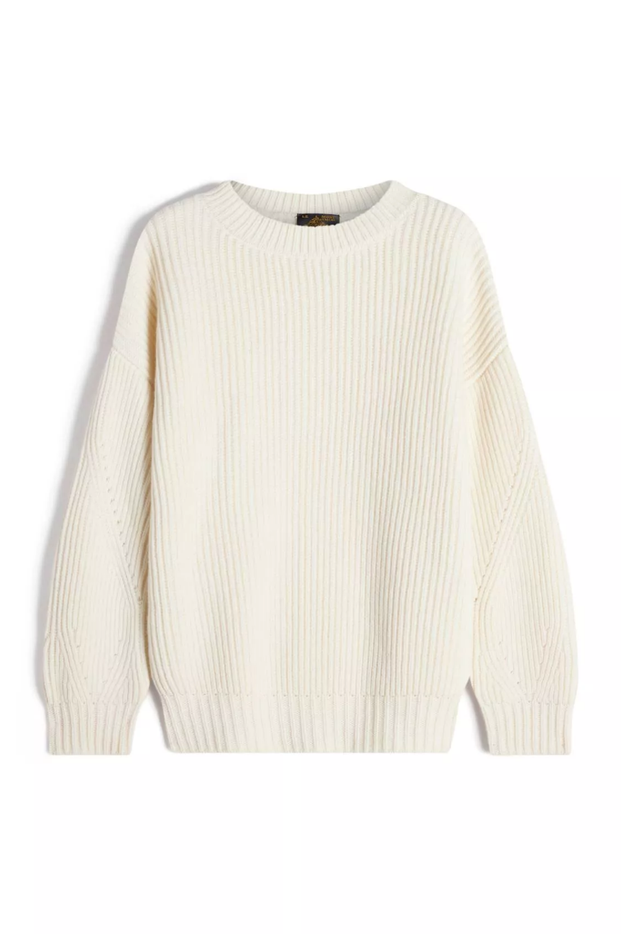 Fisherman Sweater Sany - offwhite