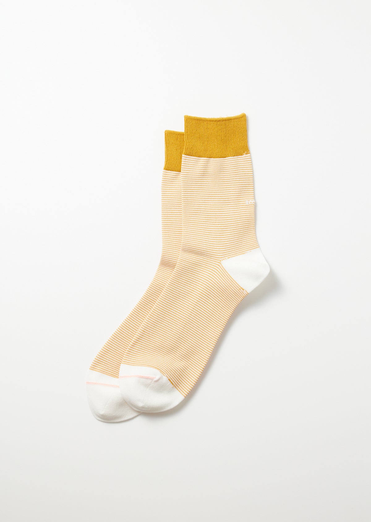 Fine Stripe Mini Socken - gelb