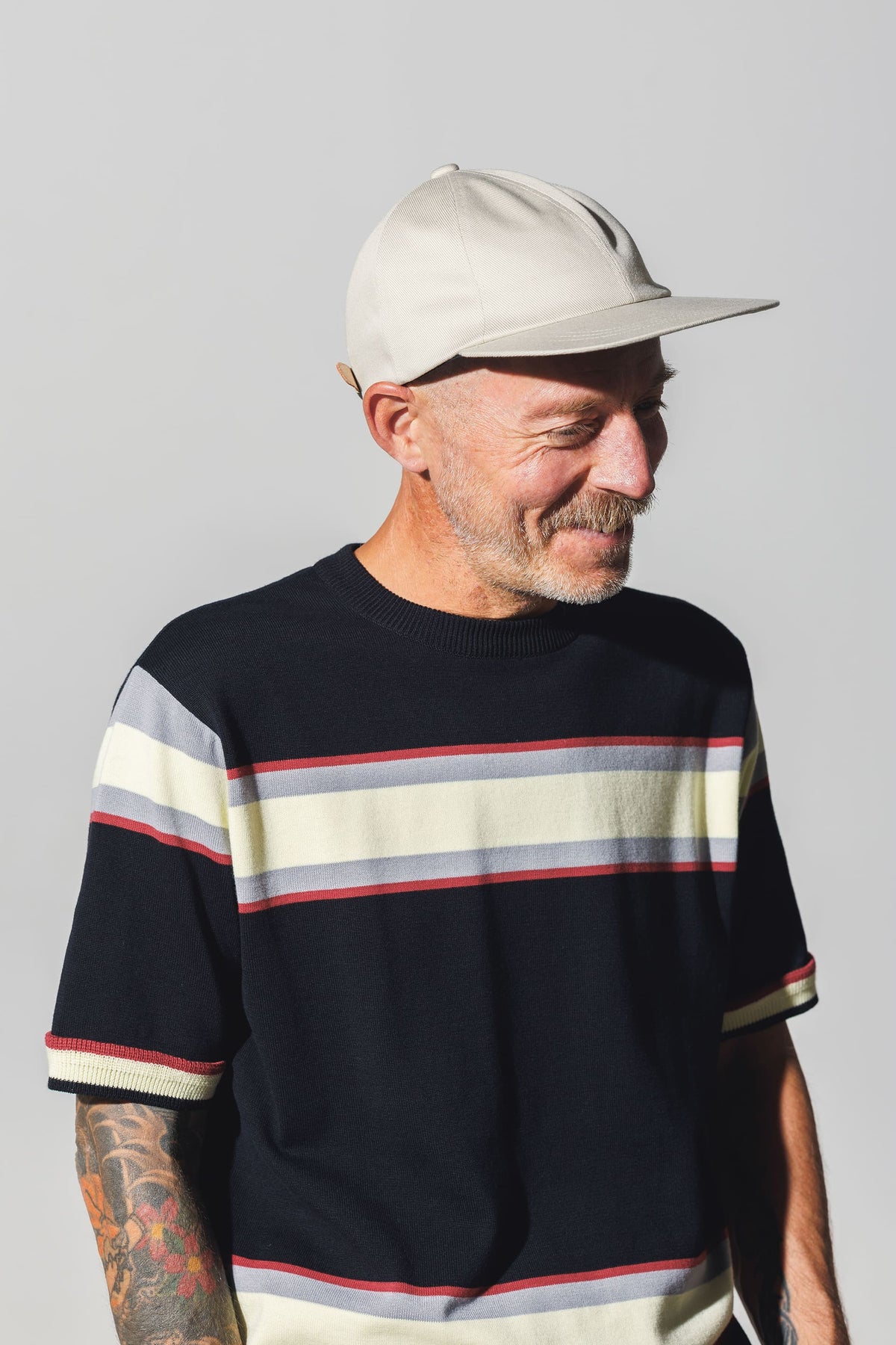 Border Knit T-Shirt