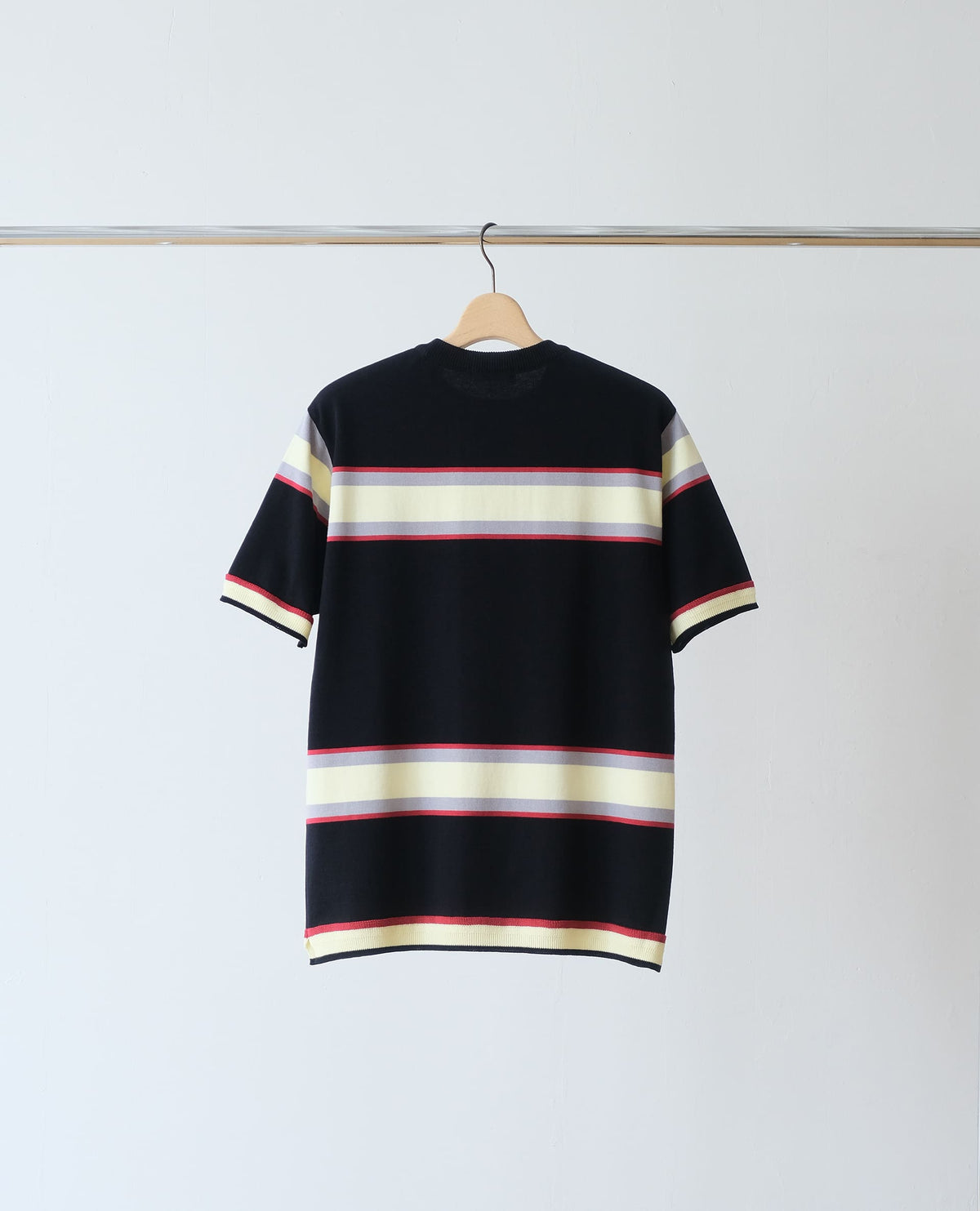Border Knit T-Shirt