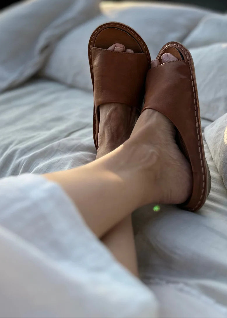 Saint Tropez Leder - cognac braun