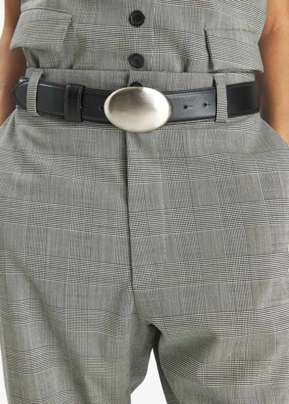 Gürtel Plata Pelle - nero