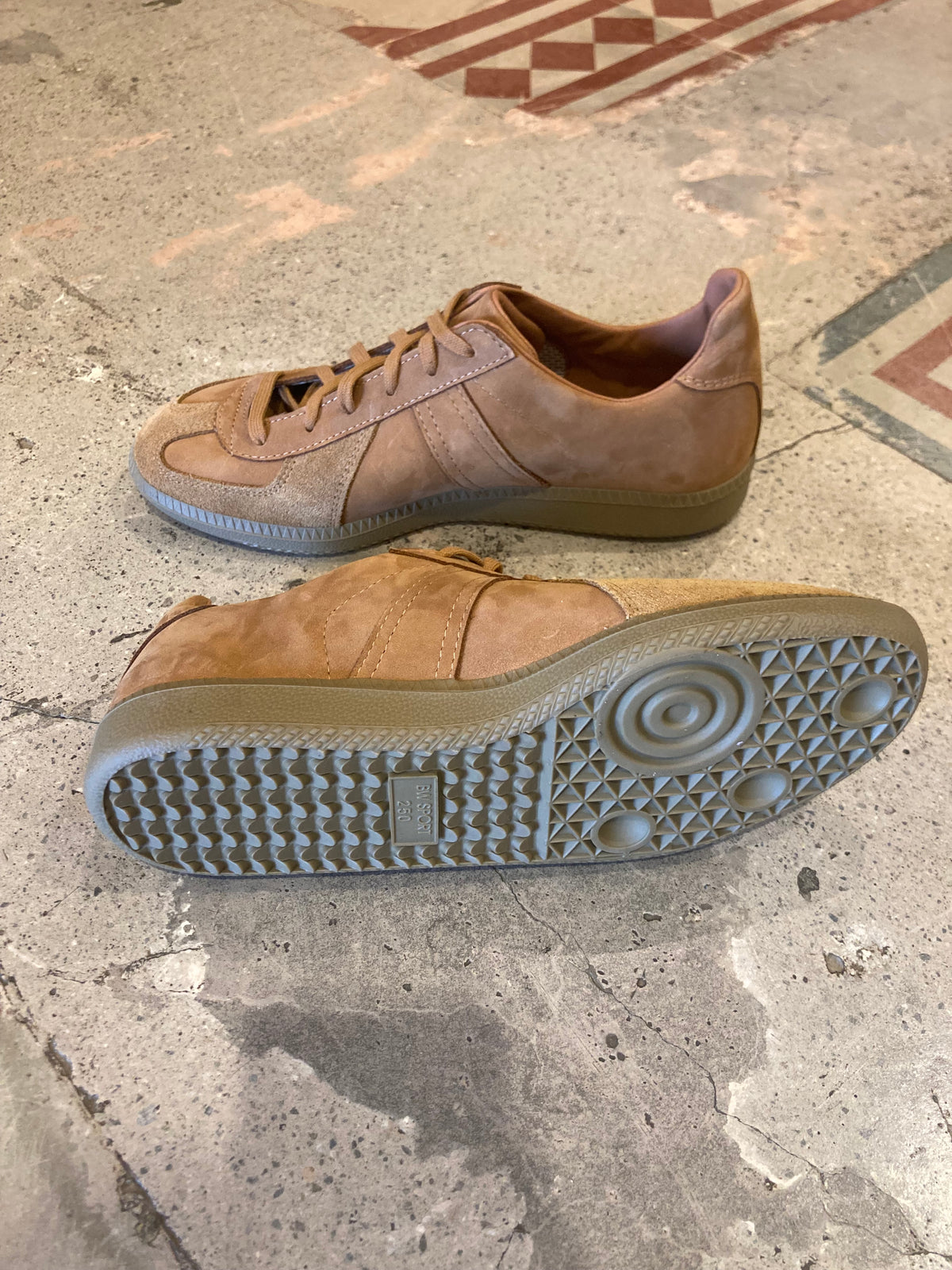 German Army Trainer - Camel nubuk