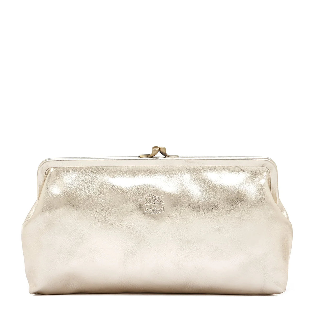 Clutch Bag Manuela - metallic platinum