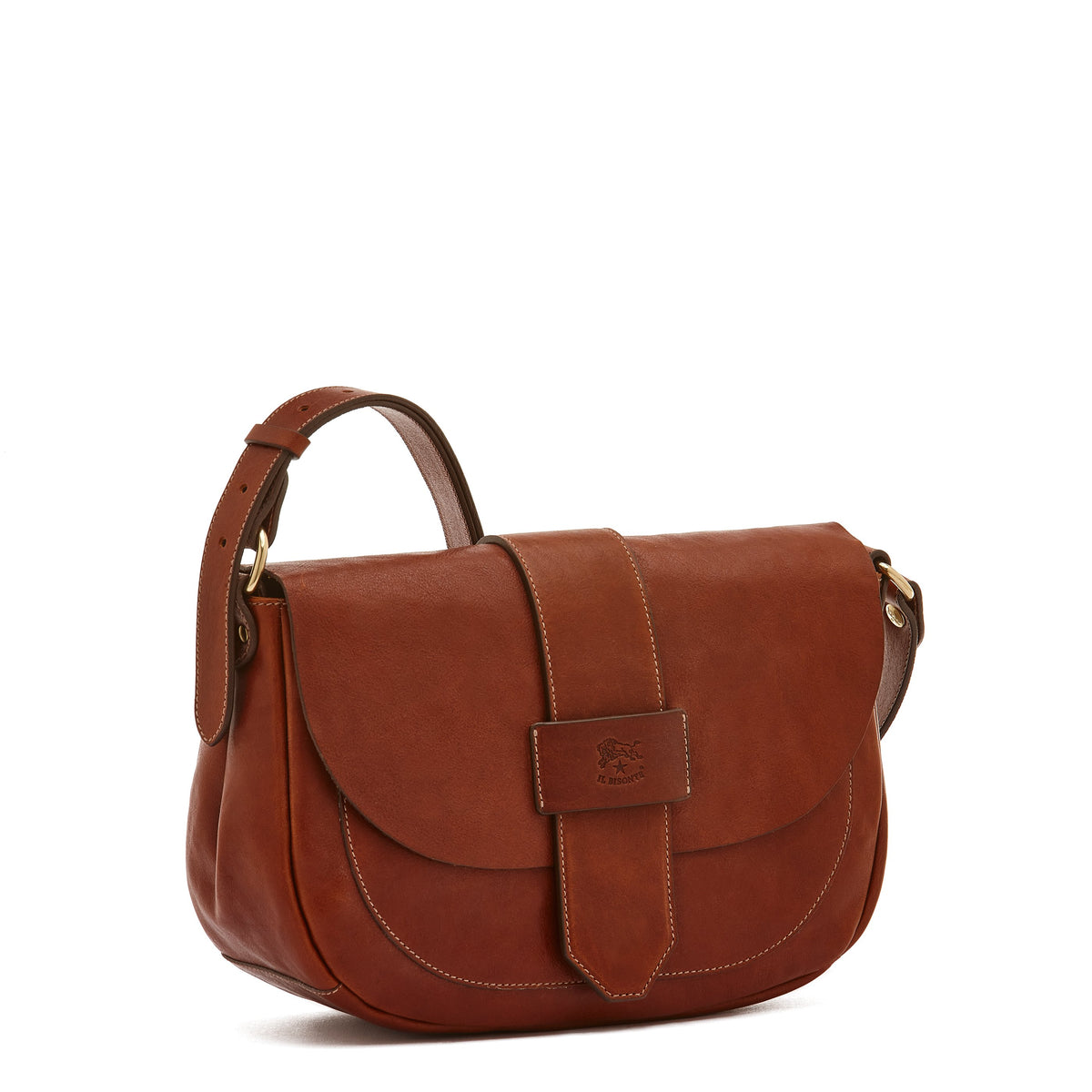 Handtasche Alloro gross - sepia