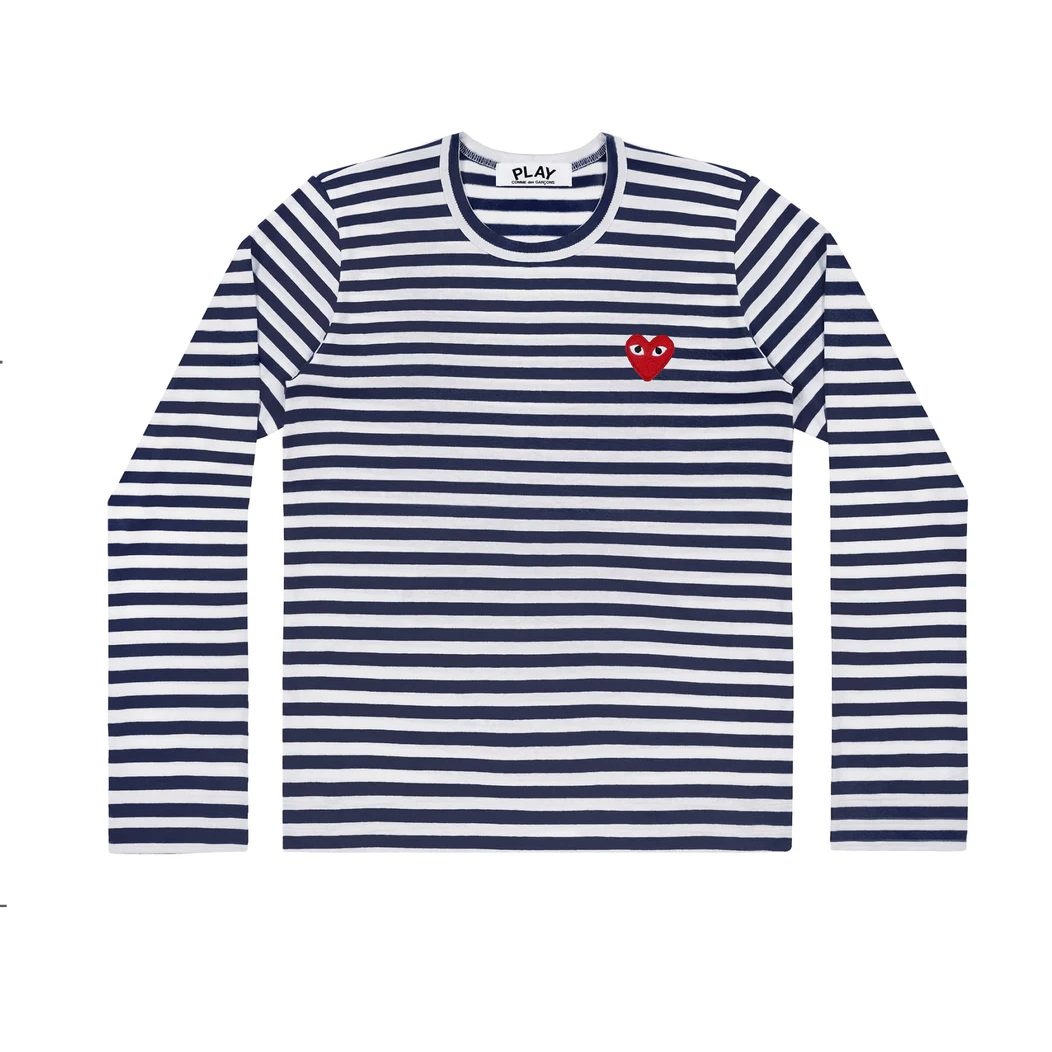 PLAY Streifen-Sweater Damen navy