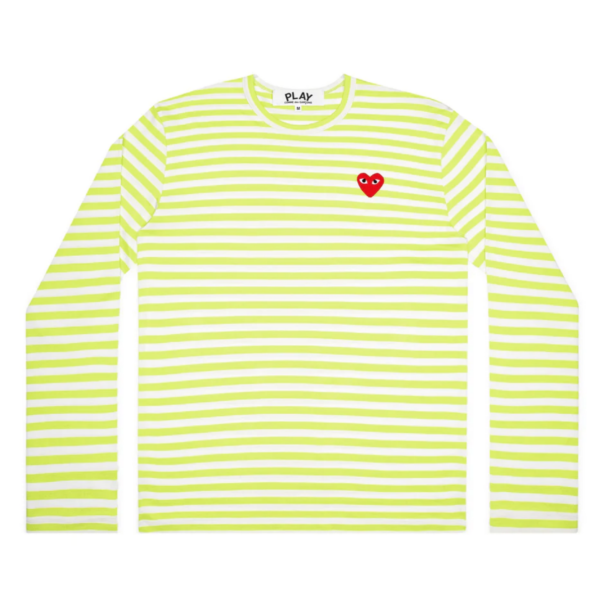PLAY Streifen-Sweater Damen neongrün