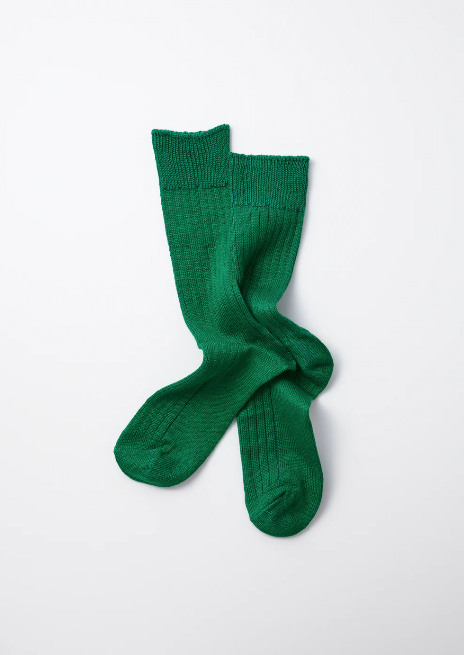 Leinen Baumwolle Socken - grün