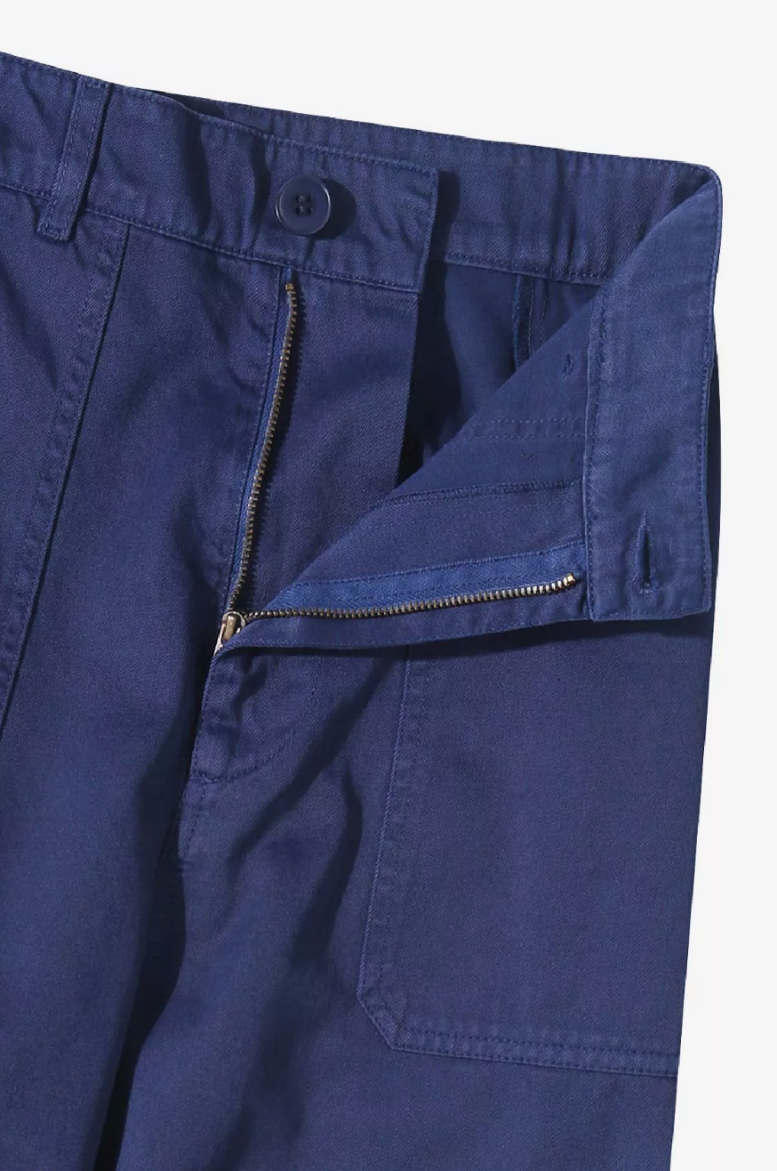 Gabardine Workwear Hose Damen blue