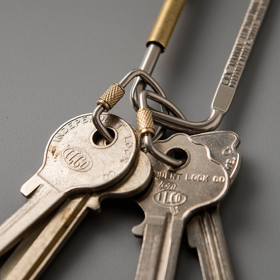 Schlüsselring mit Schraubverschluss Lyman