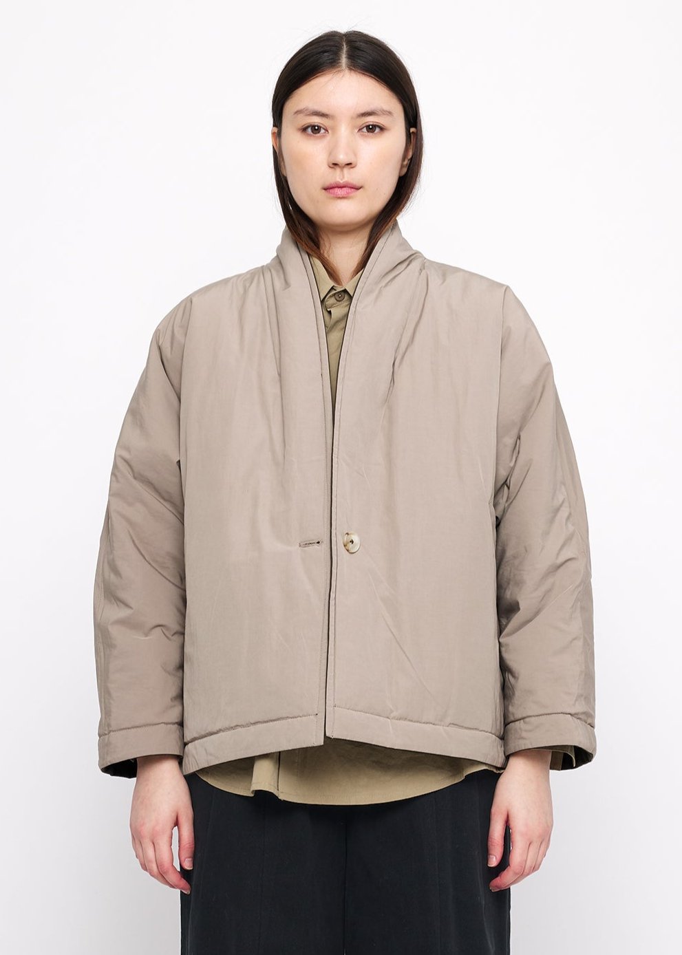 Unisex reversible Blazer - braun / taupe