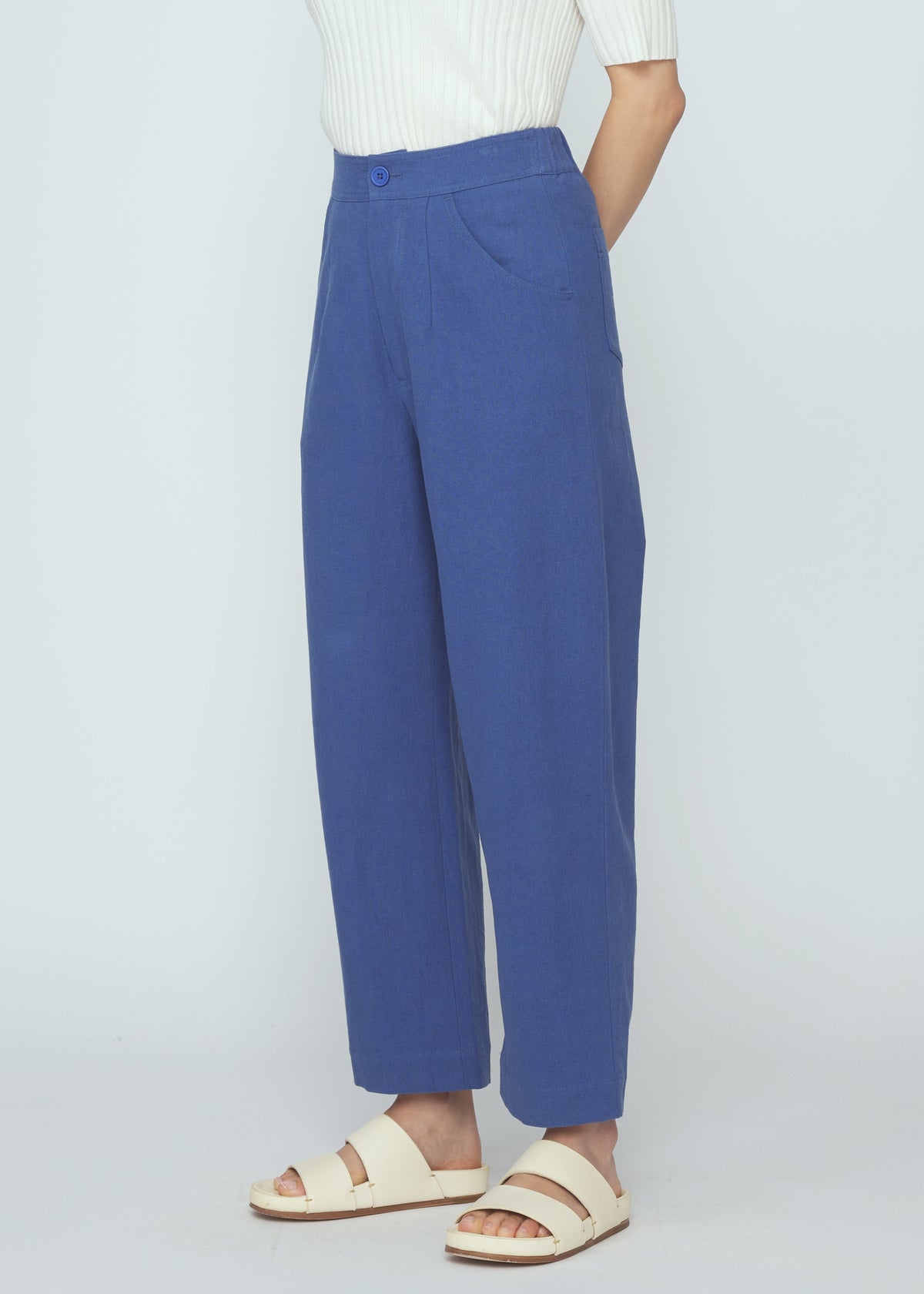 Unisex Curve Legged Hose - french blue
