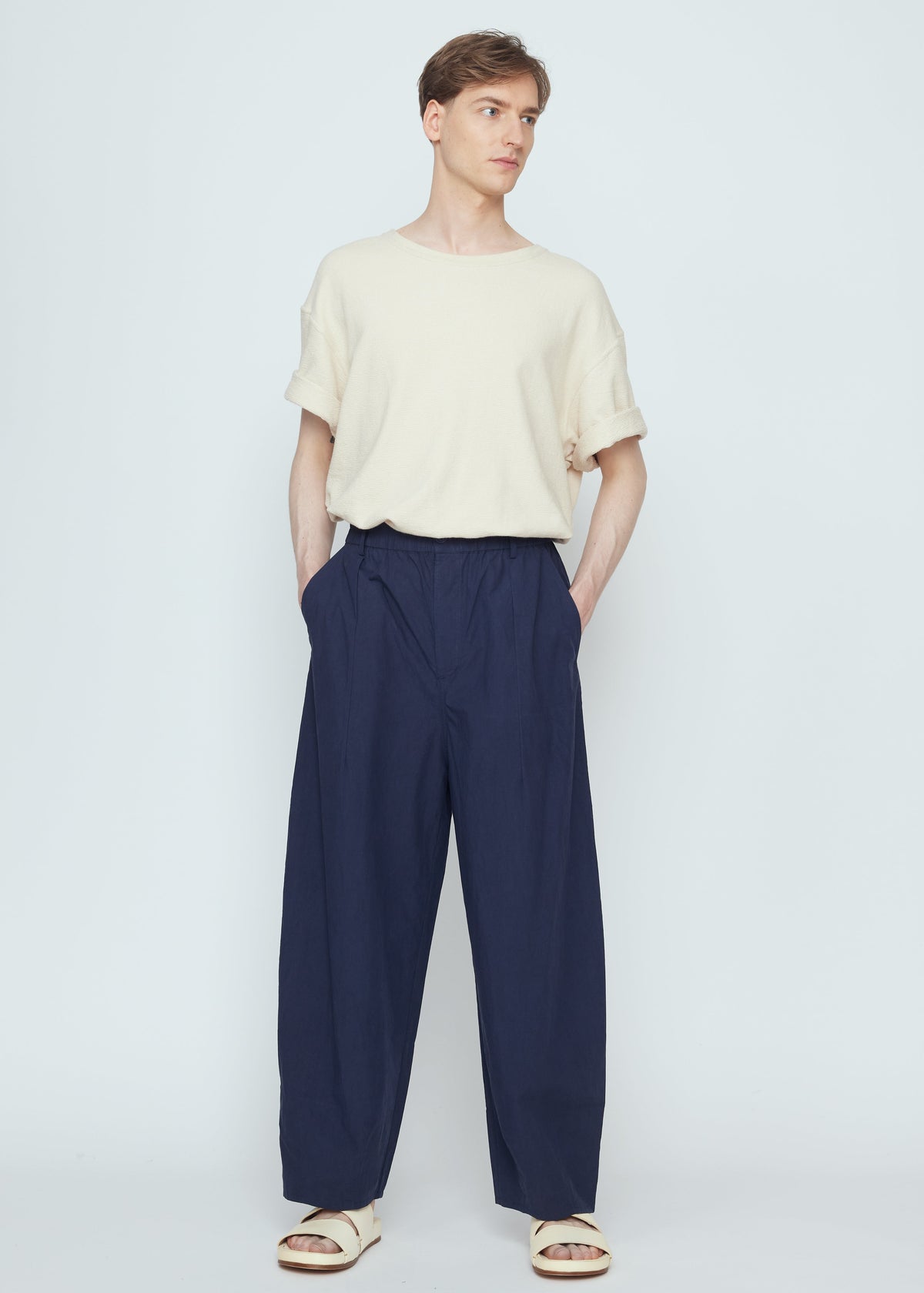 Unisex Papery Lantern Hose - navy