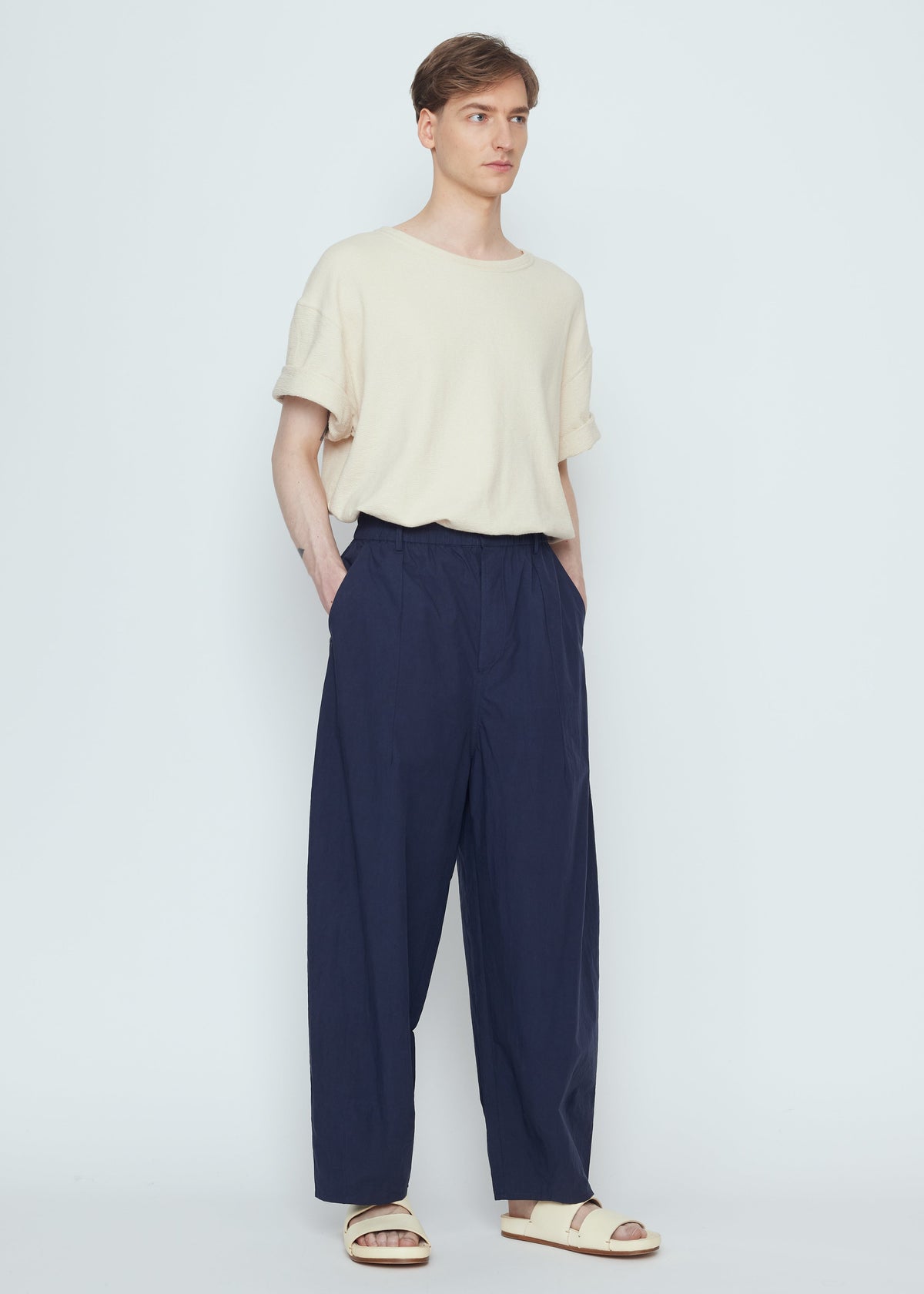 Unisex Papery Lantern Hose - navy