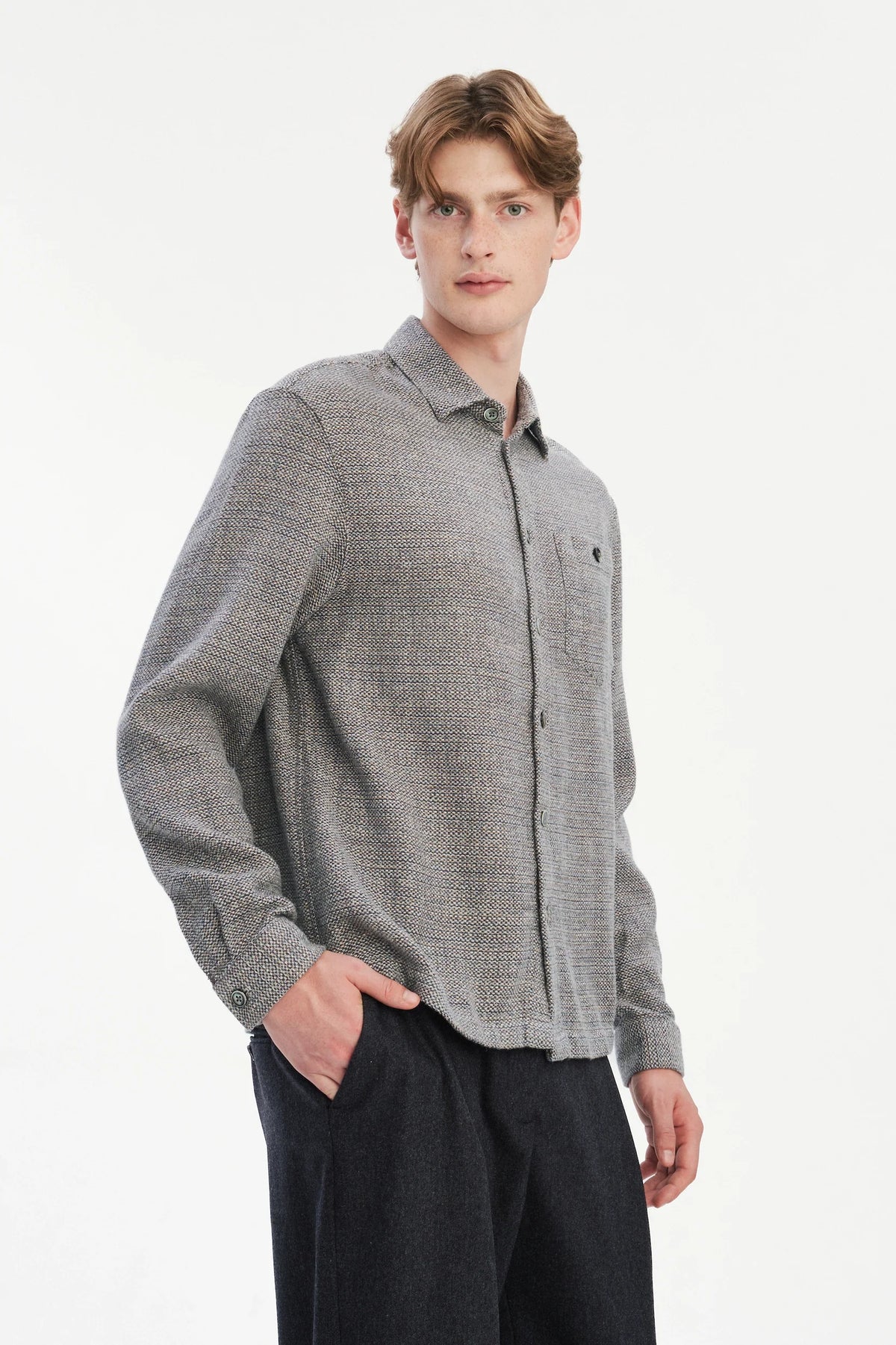 Architect's Shirt - steingrau