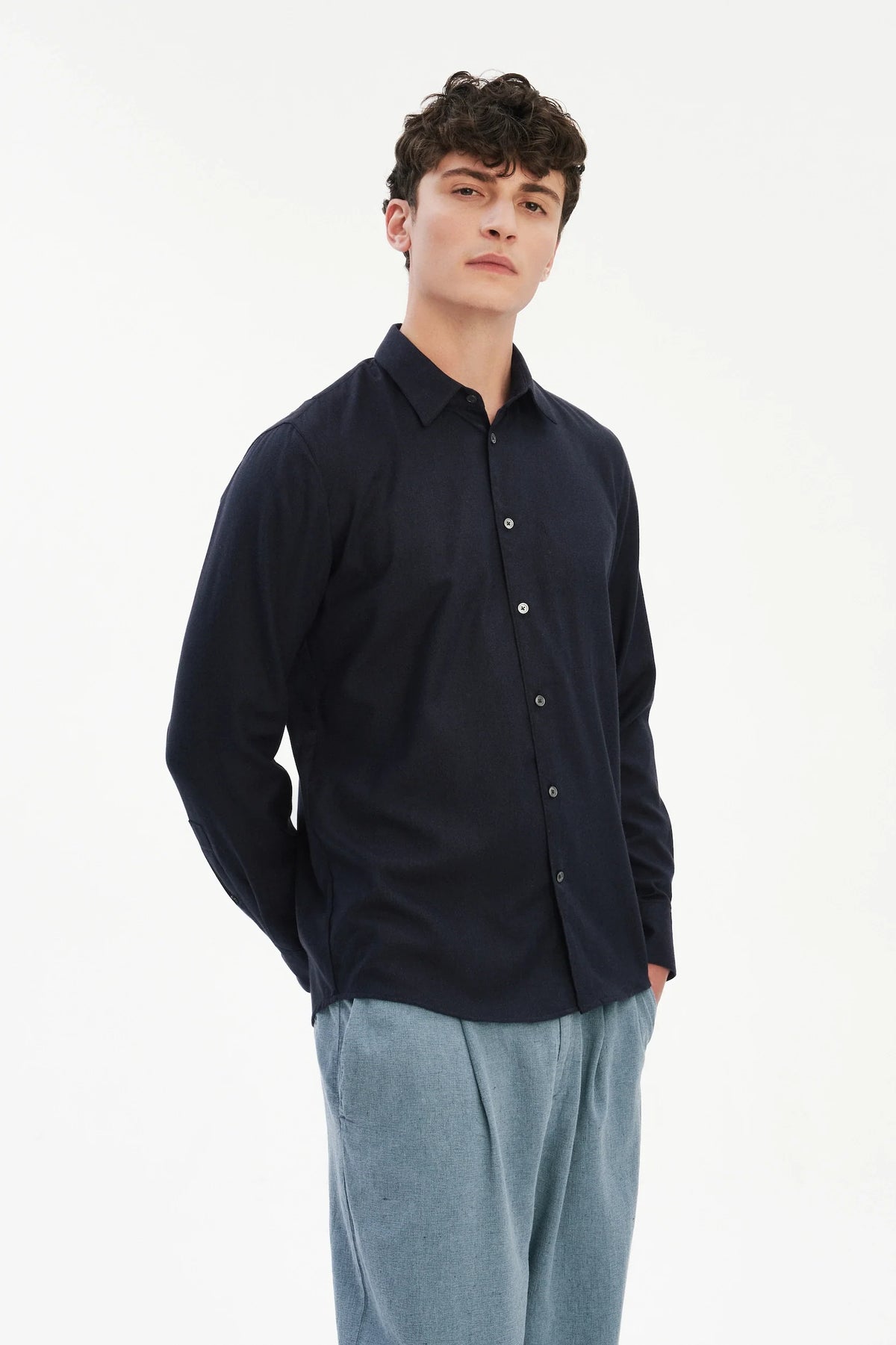Feel Good Shirt - navy