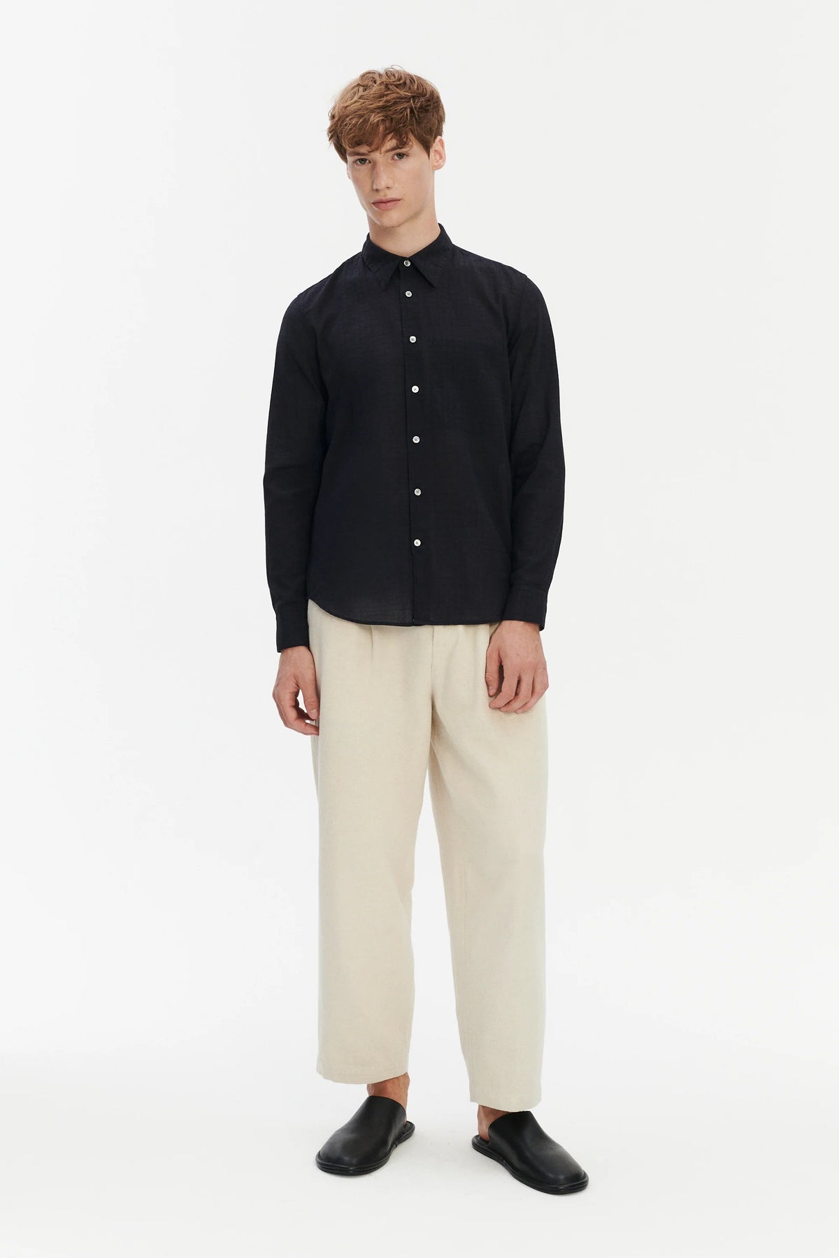 Feel Good Shirt - schwarz karo