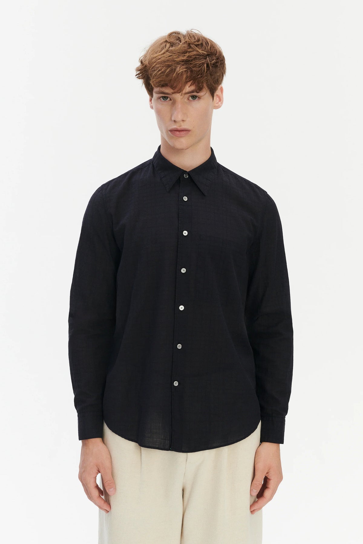 Feel Good Shirt - schwarz karo