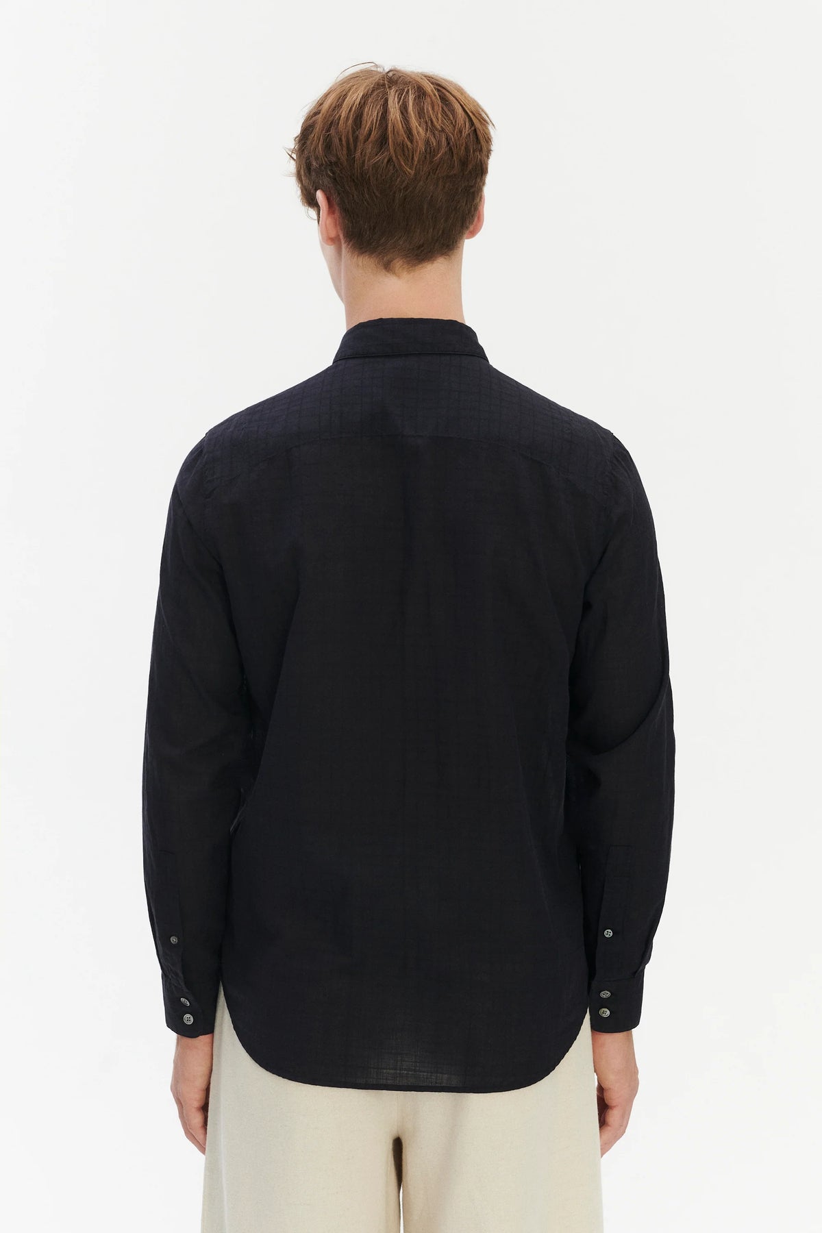 Feel Good Shirt - schwarz karo