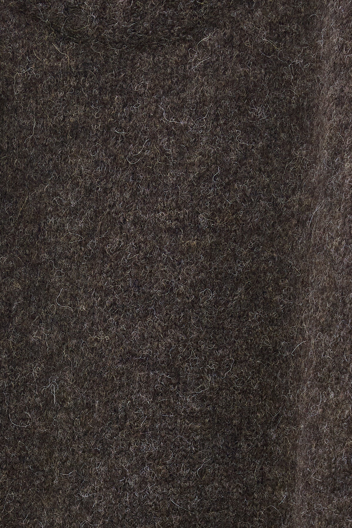 Pullover Crewneck Raglan - chocolate brown