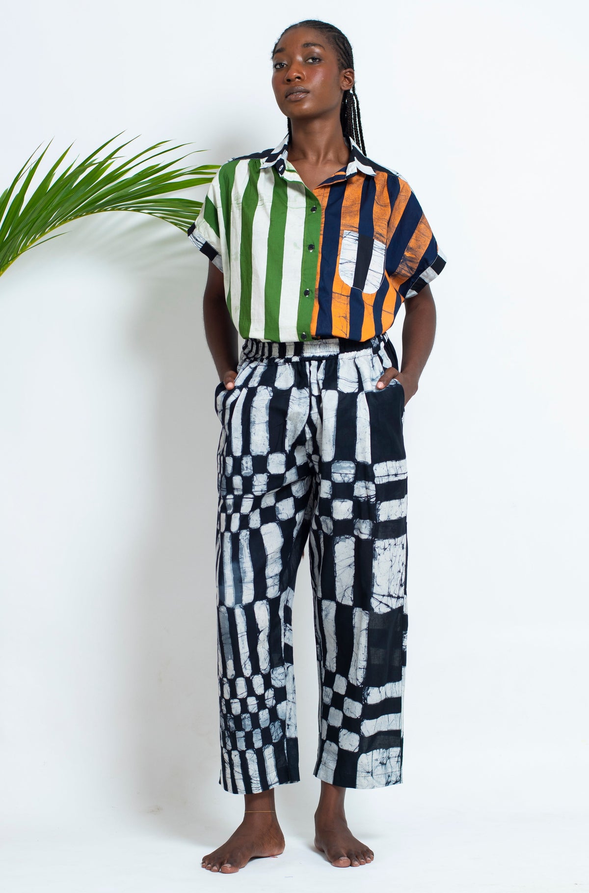 Tamira Shirt - mixed stripes