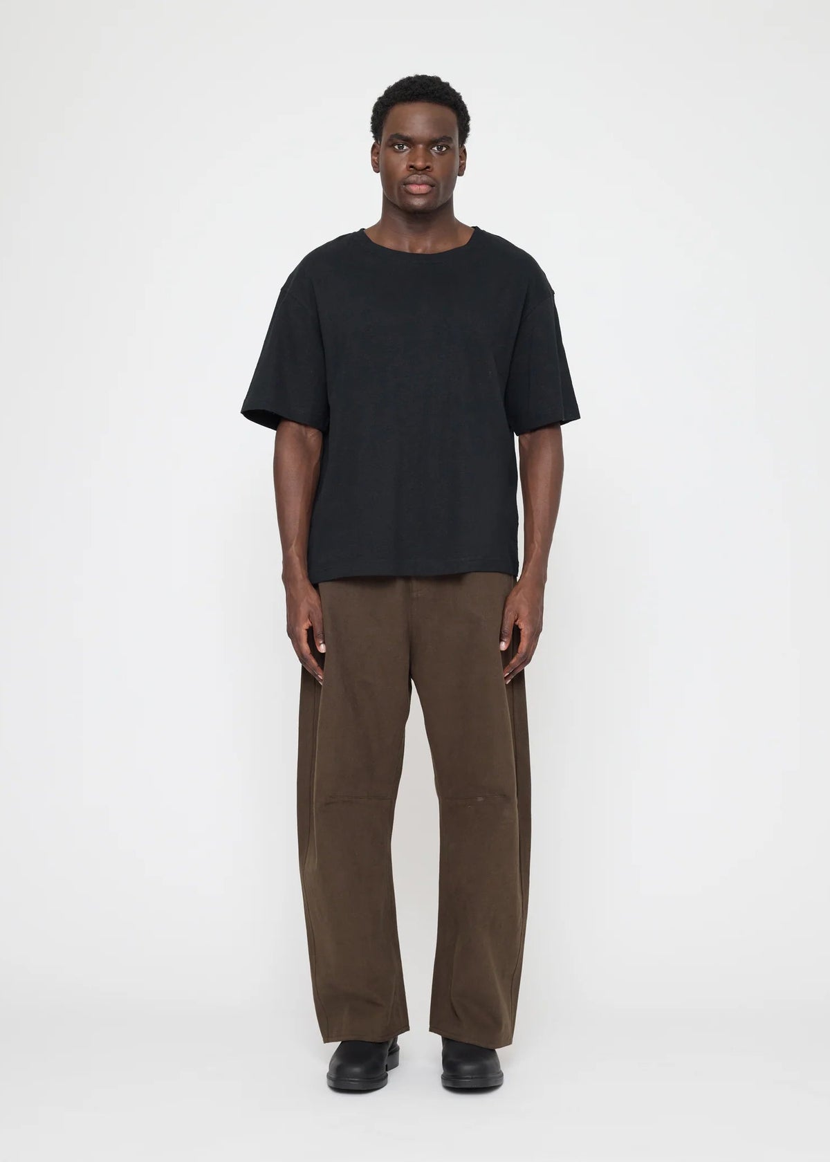 Unisex Curve Legged Work Hose - taupe braun