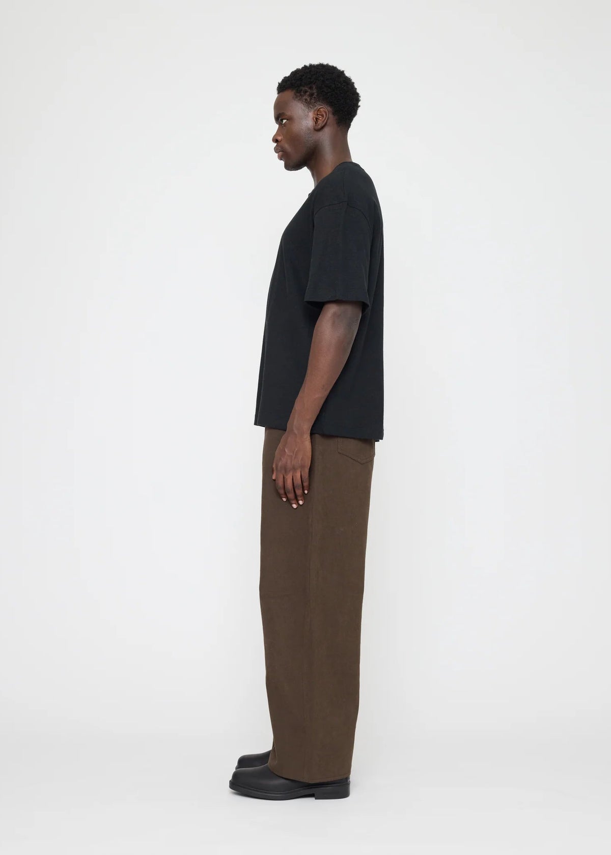Unisex Curve Legged Work Hose - taupe braun