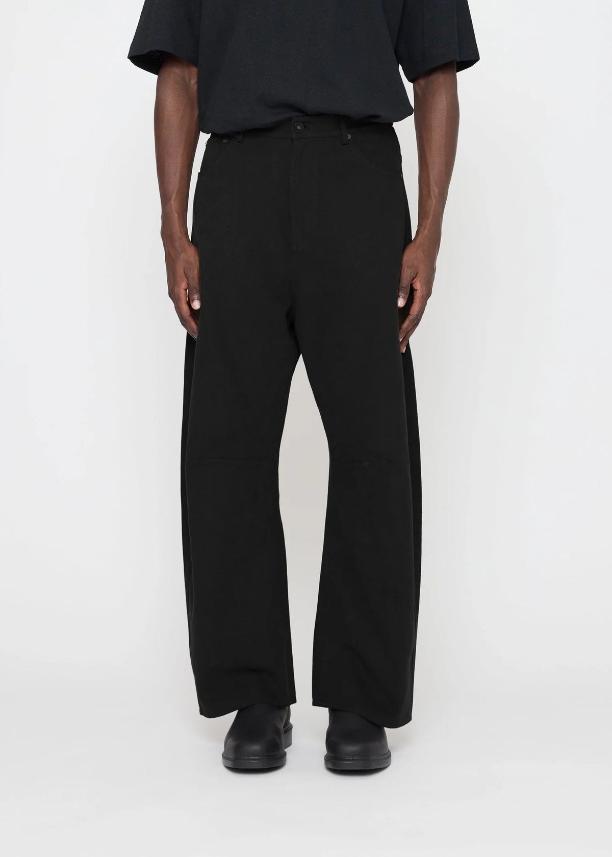 Unisex Curve Legged Hose - schwarz