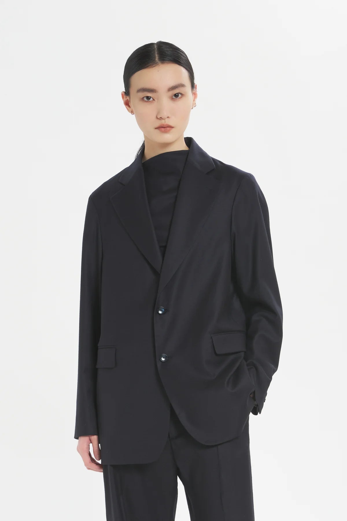 Jacke Galà - flan navy
