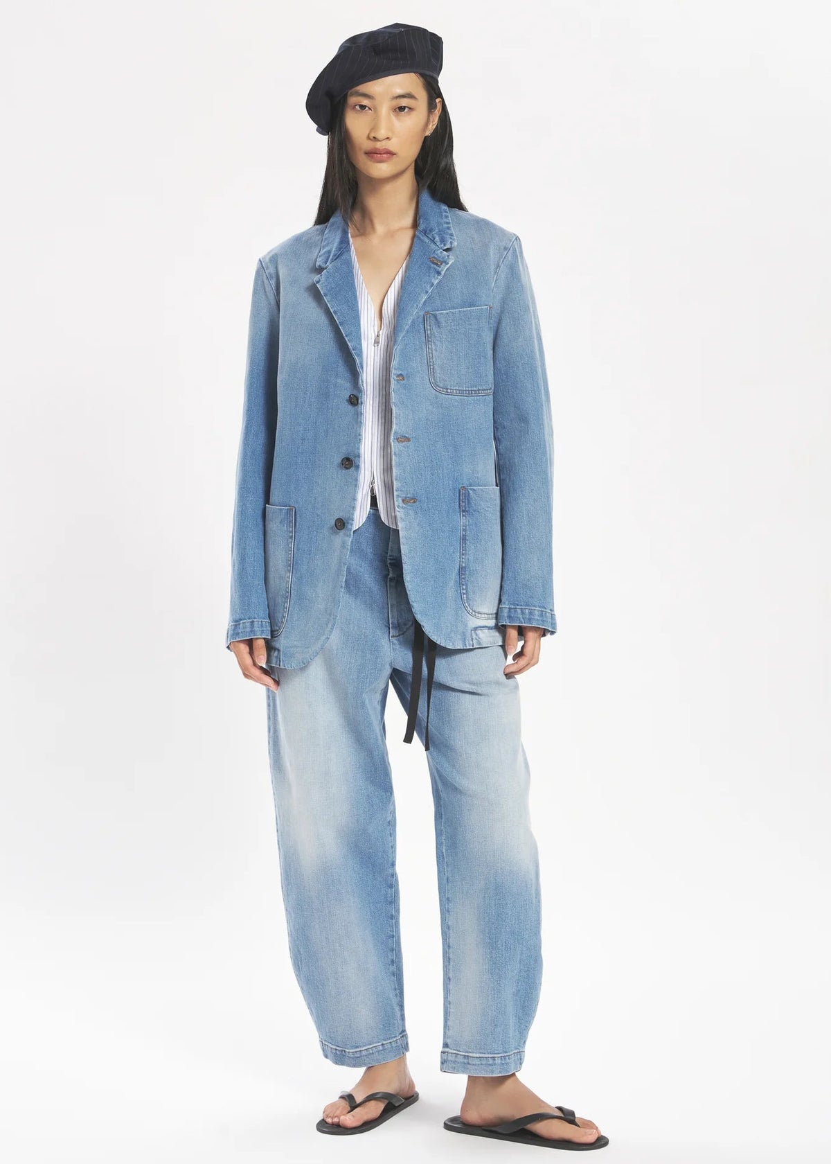 Jacke Silvano - Jeans cielo