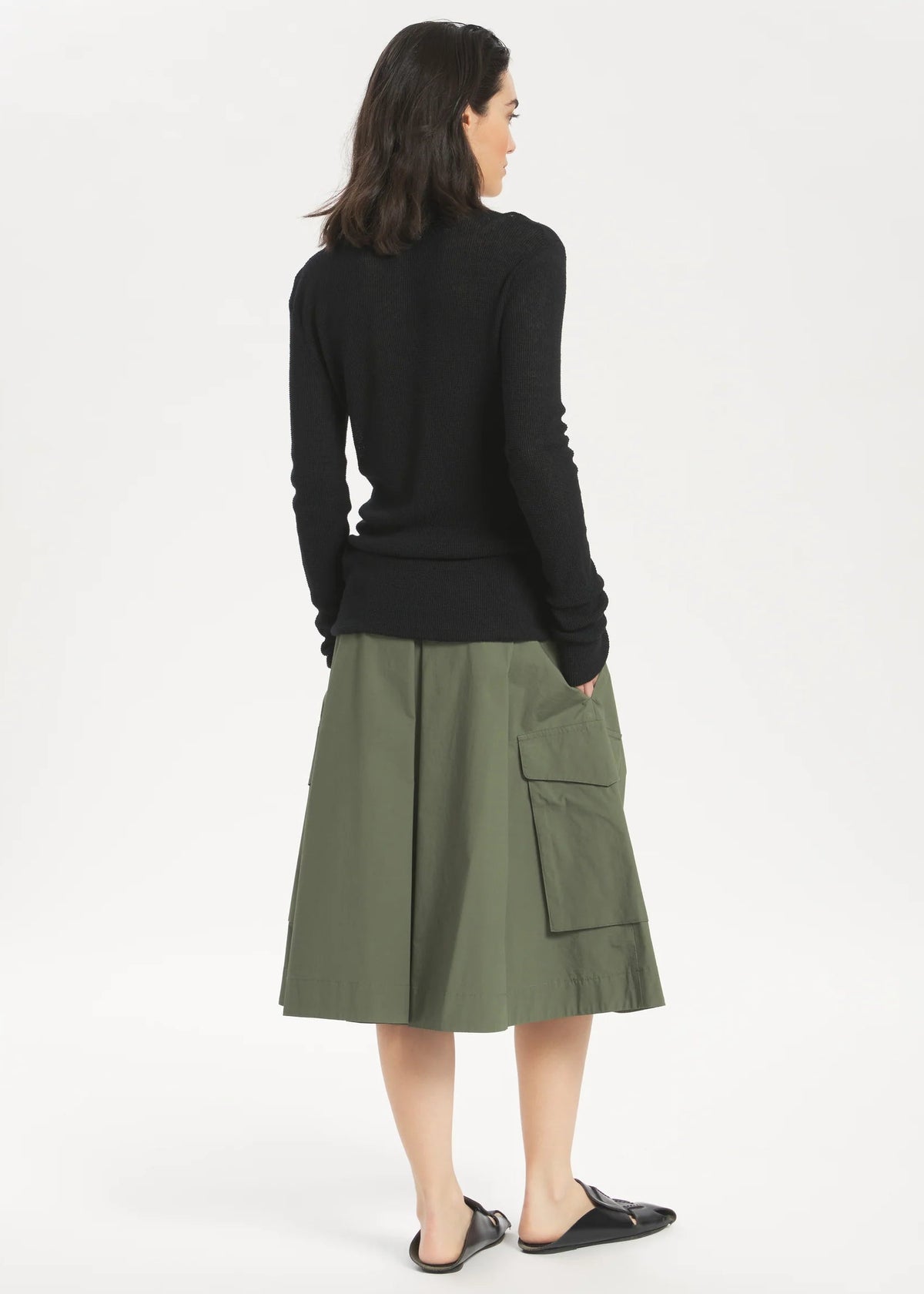 Jupe Cate - Vion oliva