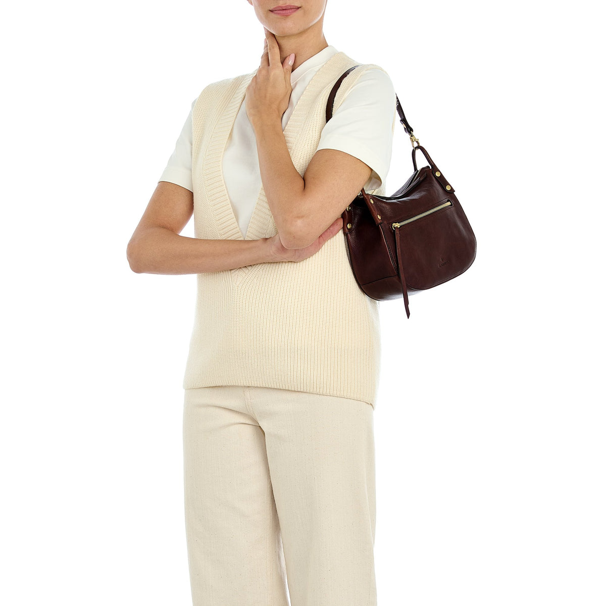 Essenza Crossbody - coffee