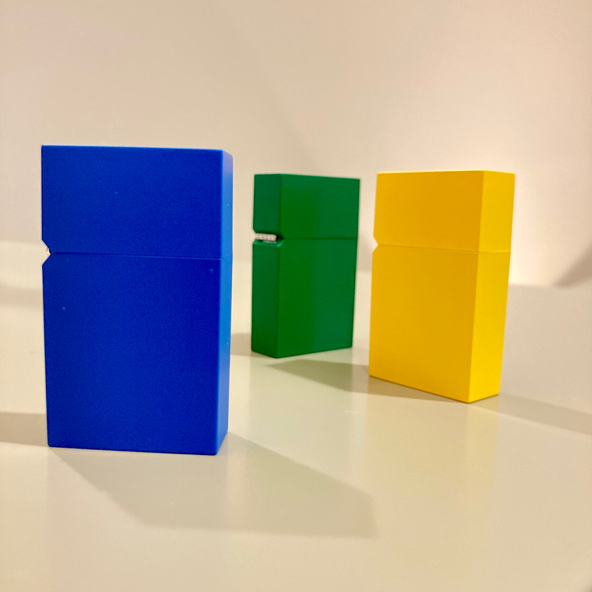 Feuerzeug Hard Edge - blau