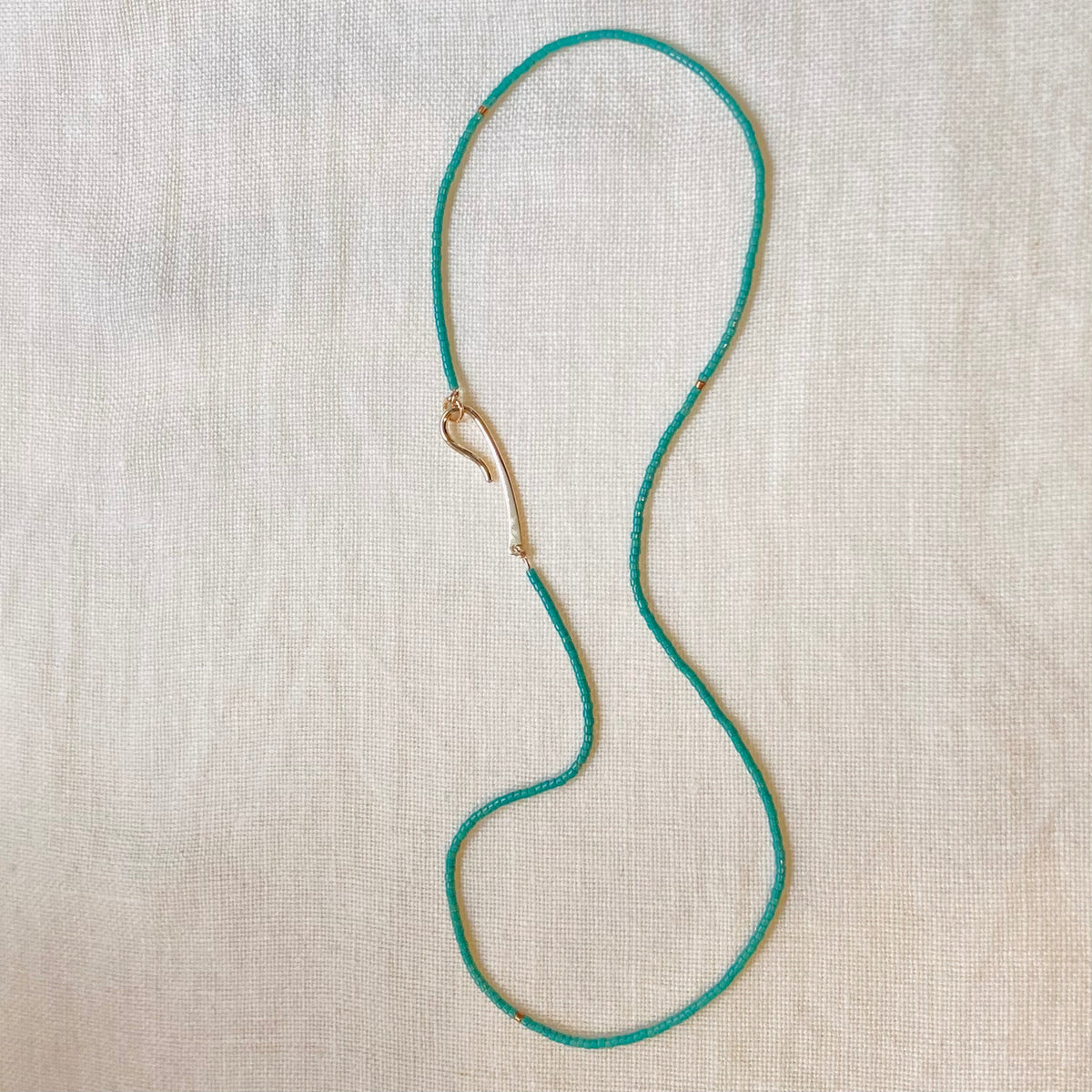 Halskette Miyuki Hook - parsley
