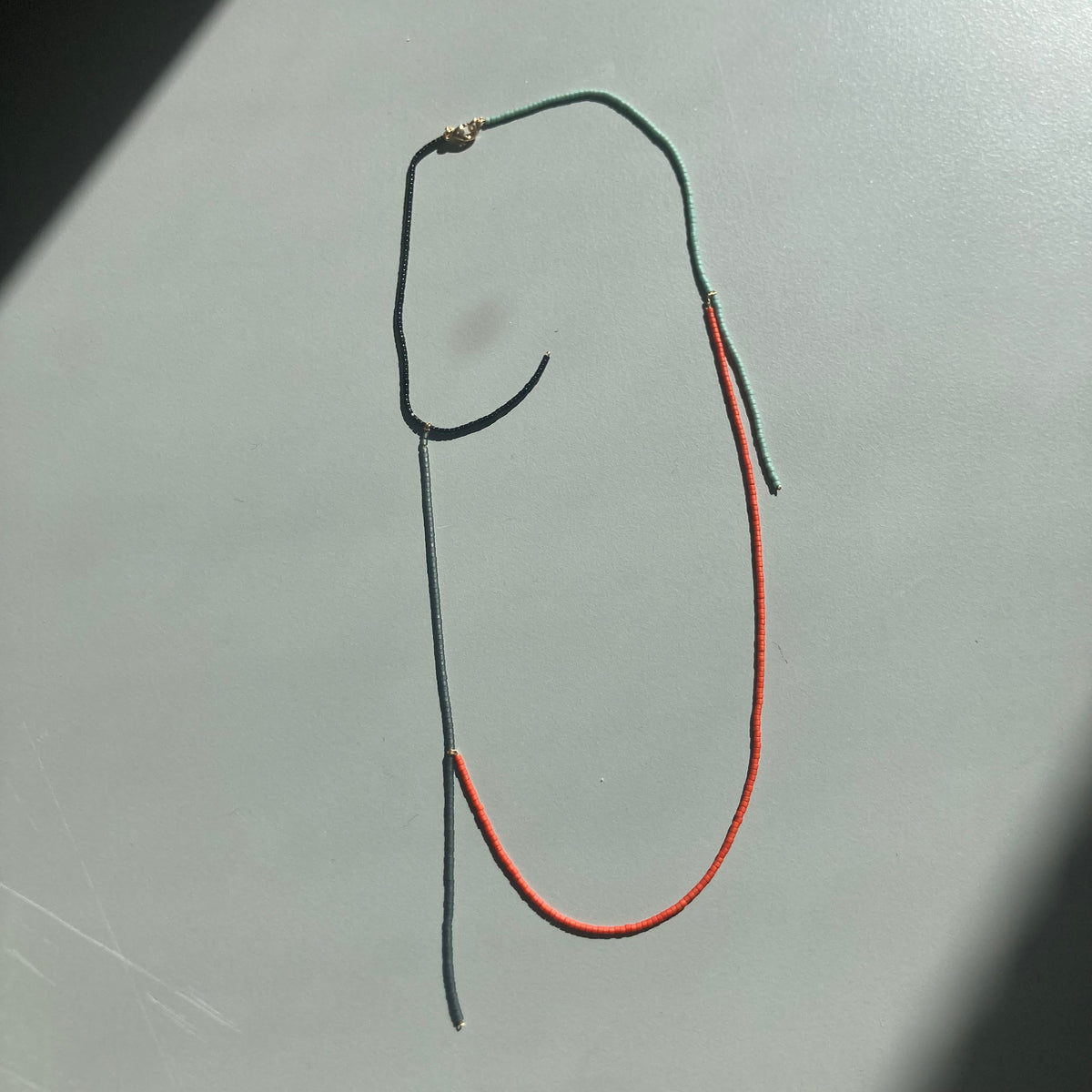 Halskette Miyuki Albini - paprika