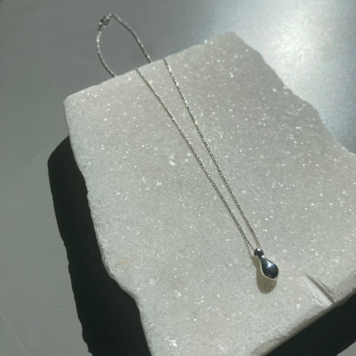 Halskette Drop - Silber