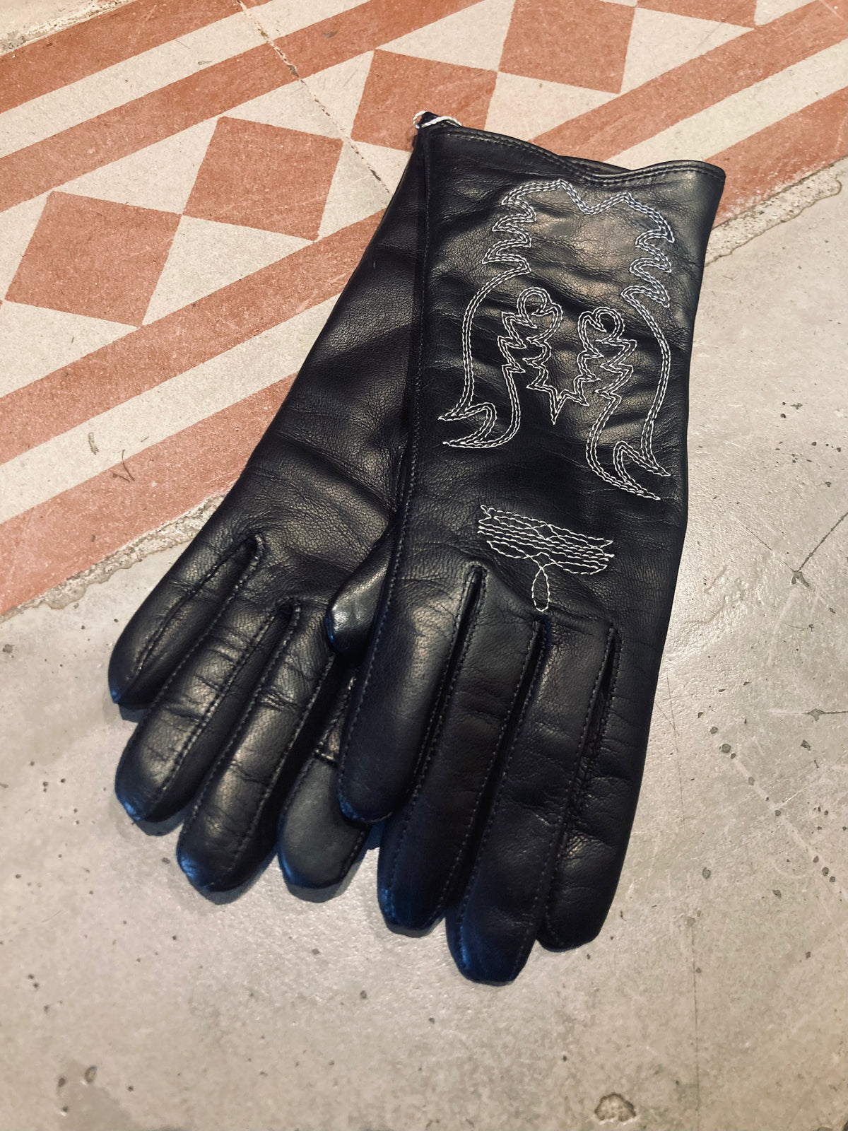 Damenhandschuh Willy - schwarz