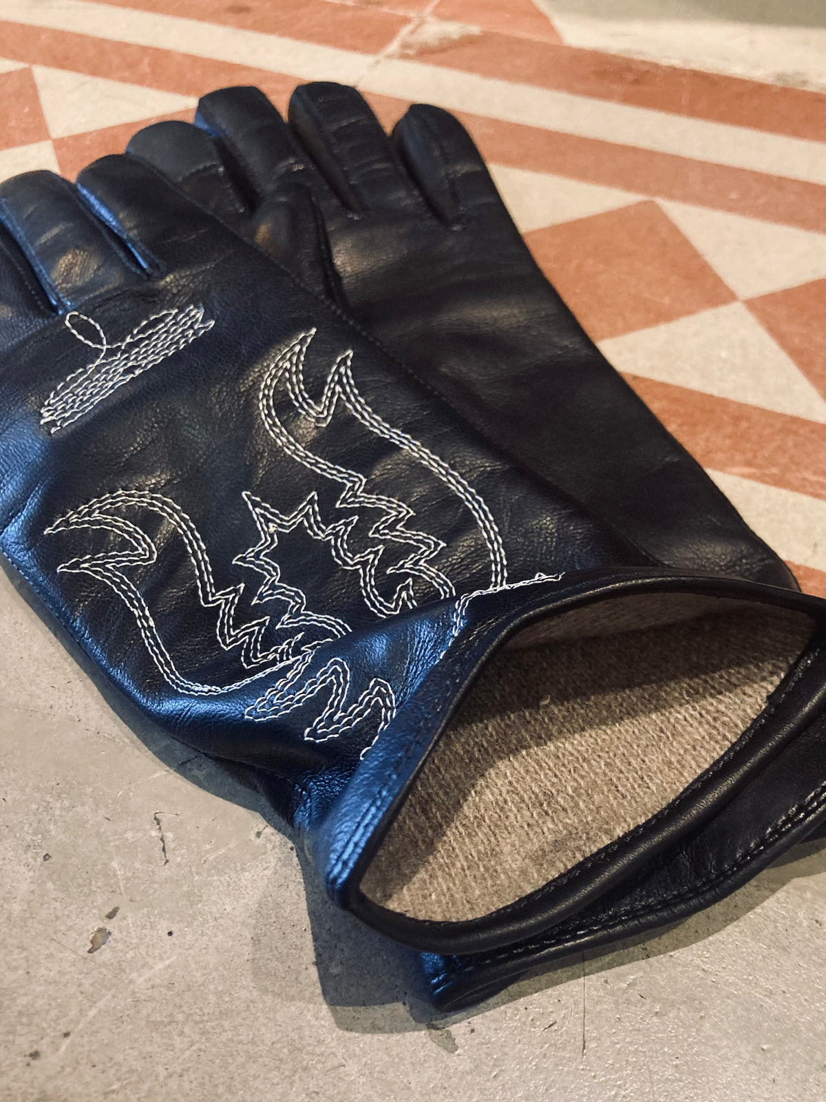 Damenhandschuh Willy - schwarz
