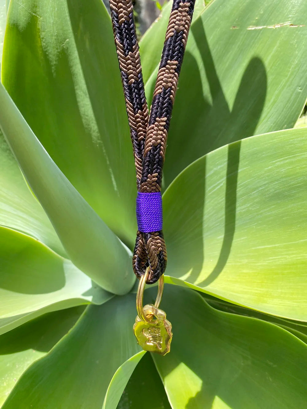 Schlüsselband lang - almost black