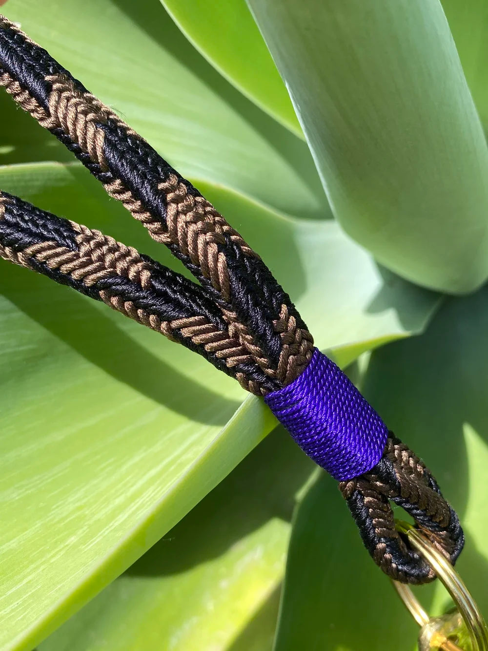 Schlüsselband lang - almost black