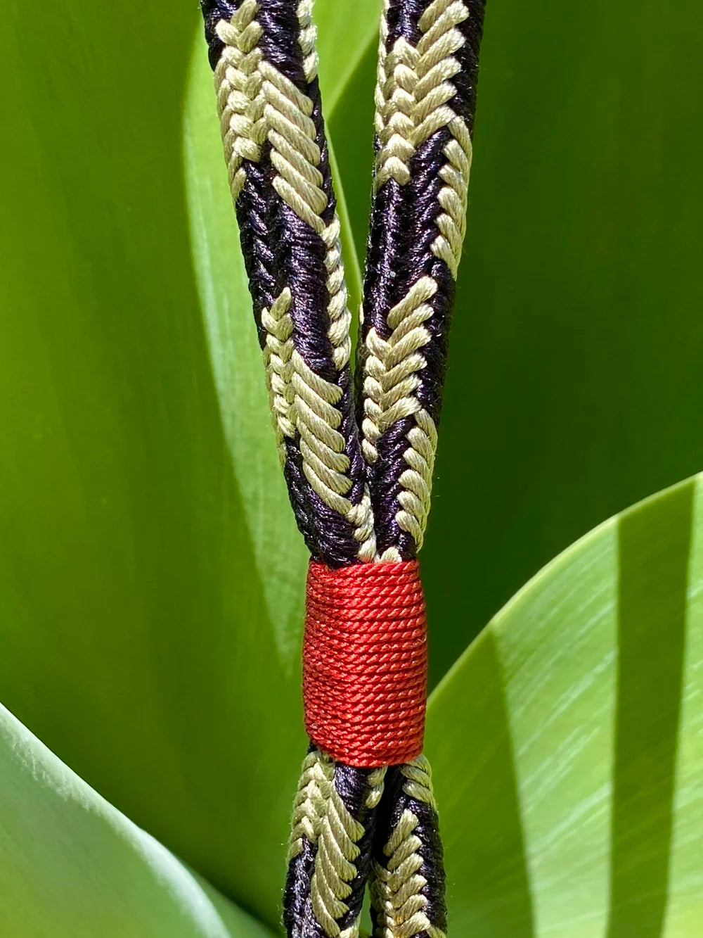 Schlüsselband lang - Olive