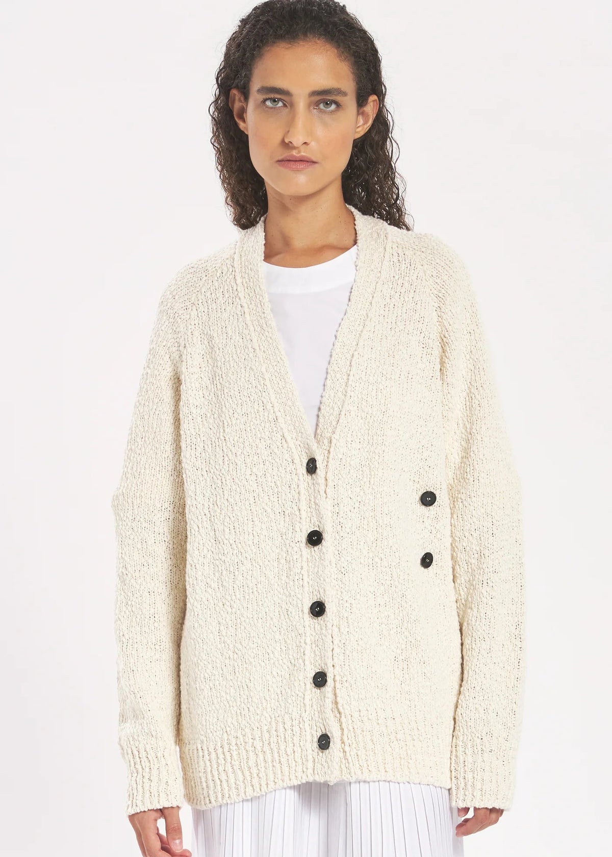 Strickjacke Felicita - Nodo écru