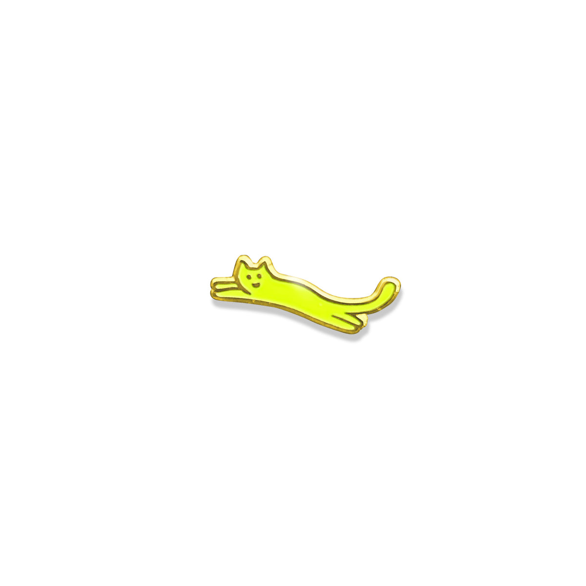 Pin Büsi - gelb