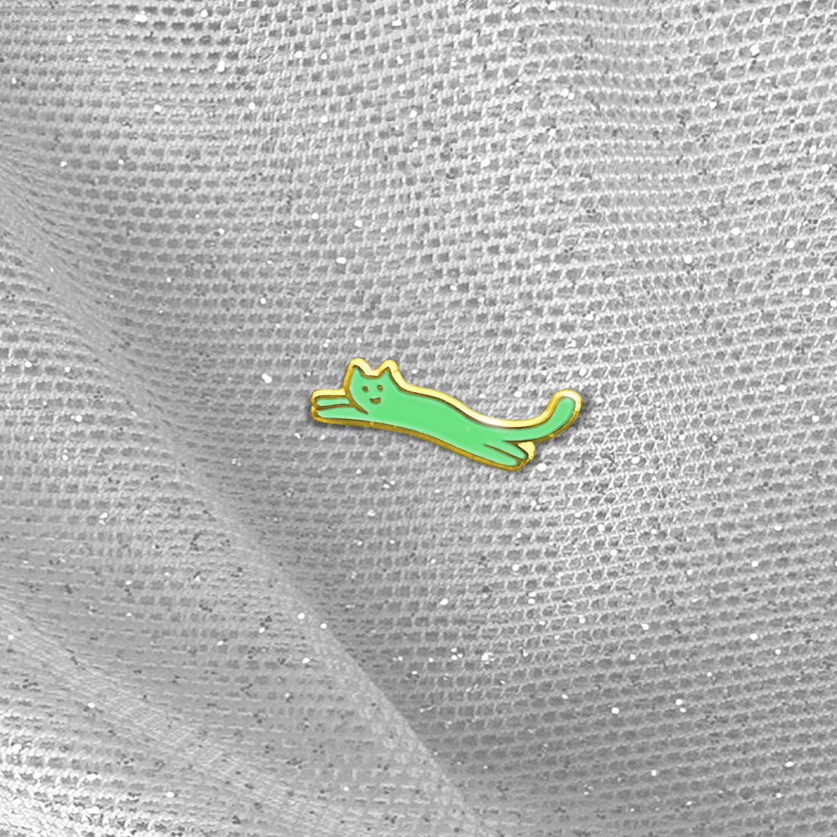 Pin Büsi - grün
