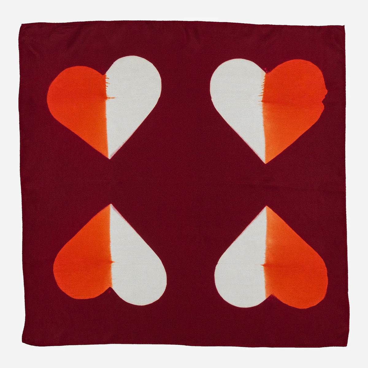 LOVE Bandana - kyoto red&coral