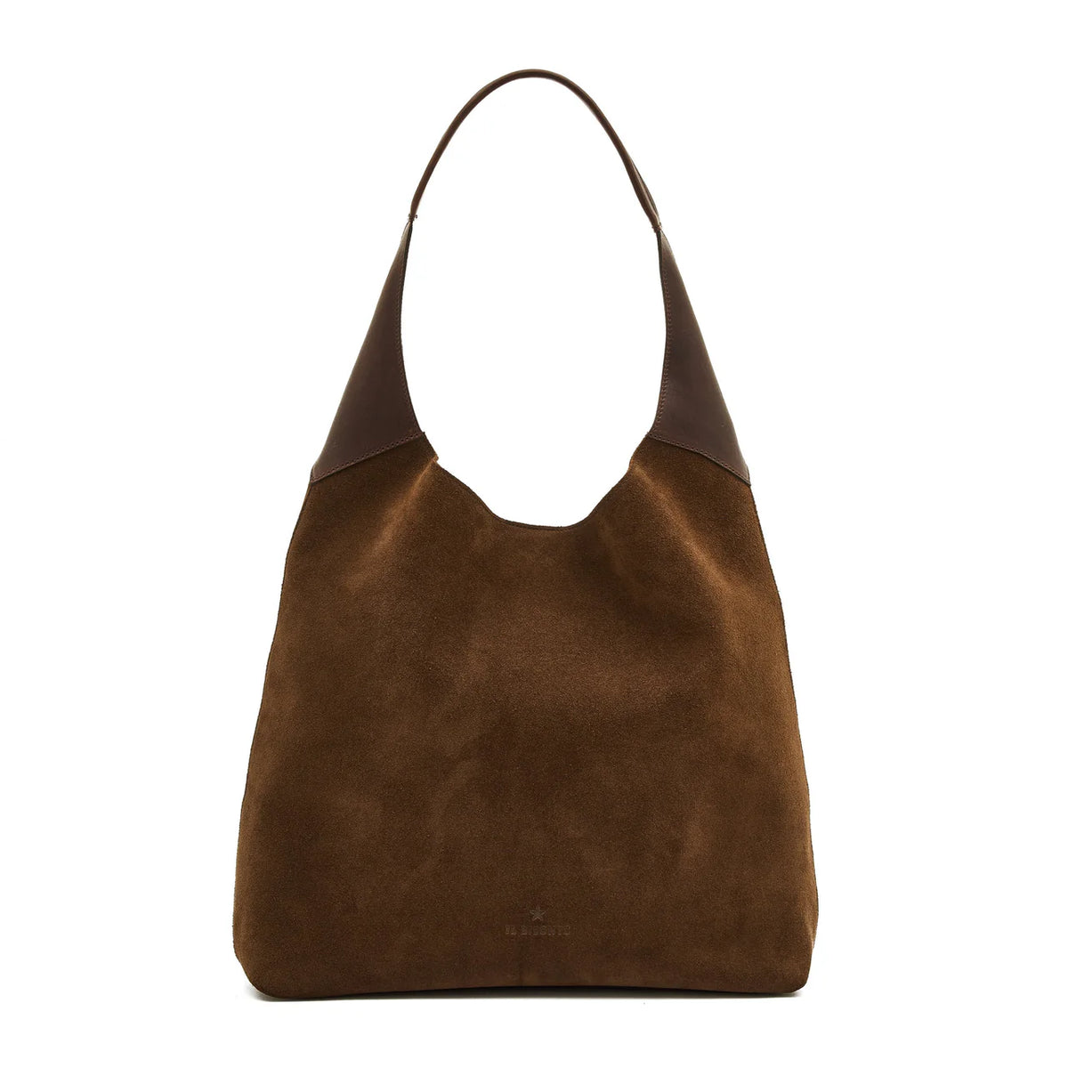 Handtasche Le Laudi gross - coffee Suede