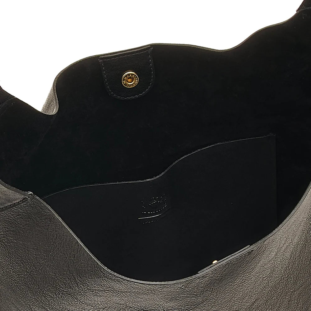 Handtasche Le Laudi gross - schwarz