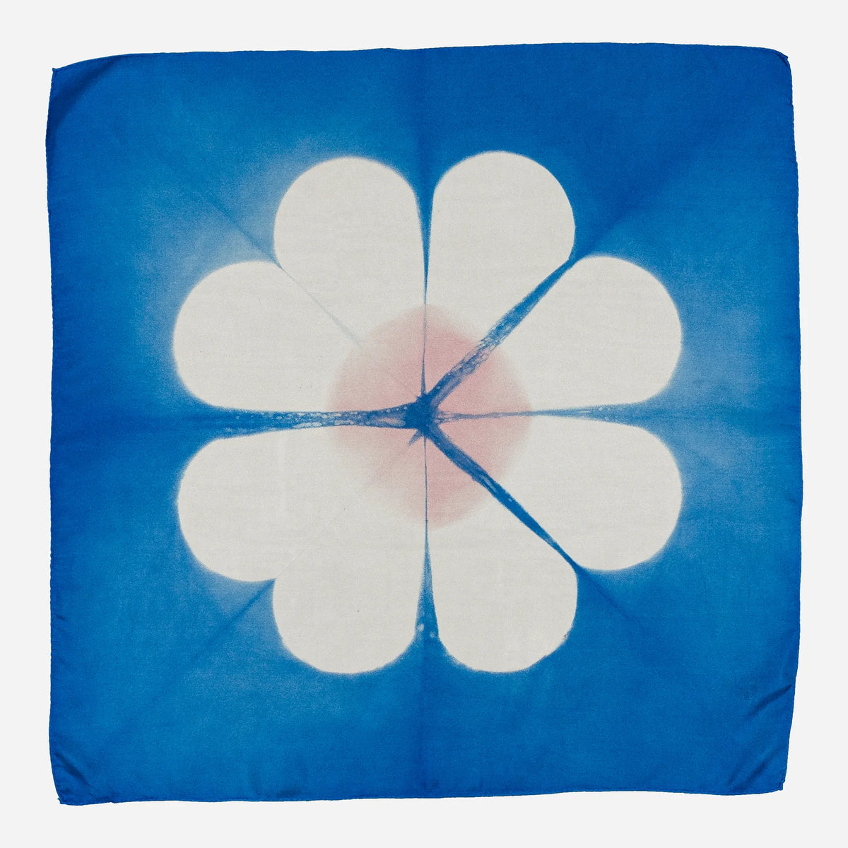 MARGUERITE Bandana - blue&pink