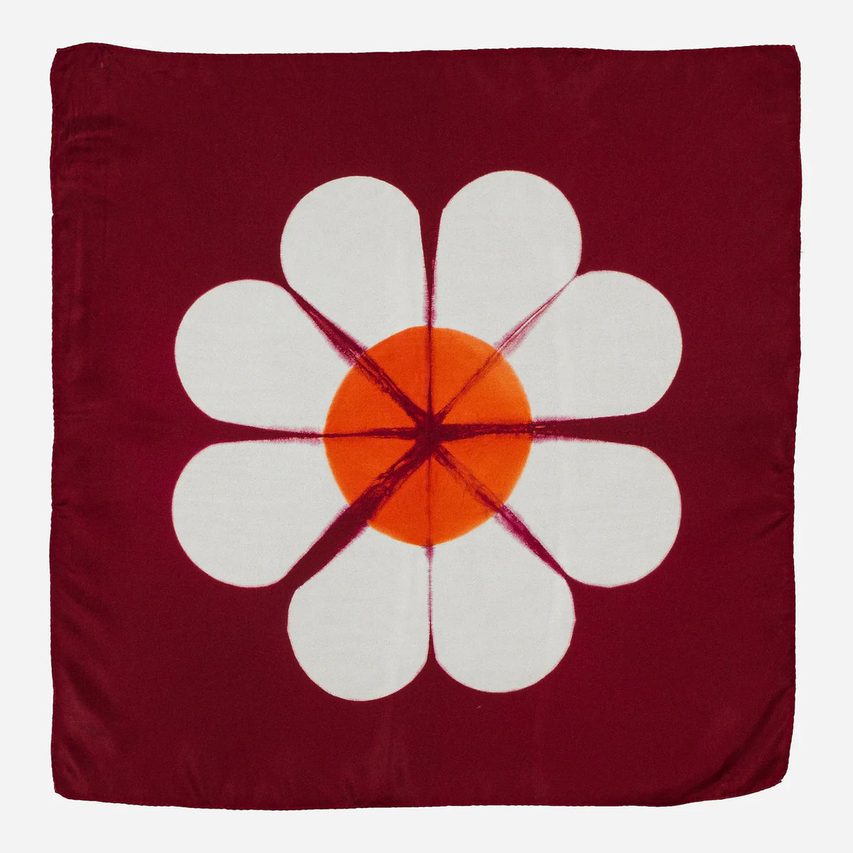 MARGUERITE Bandana - kyoto red&coral
