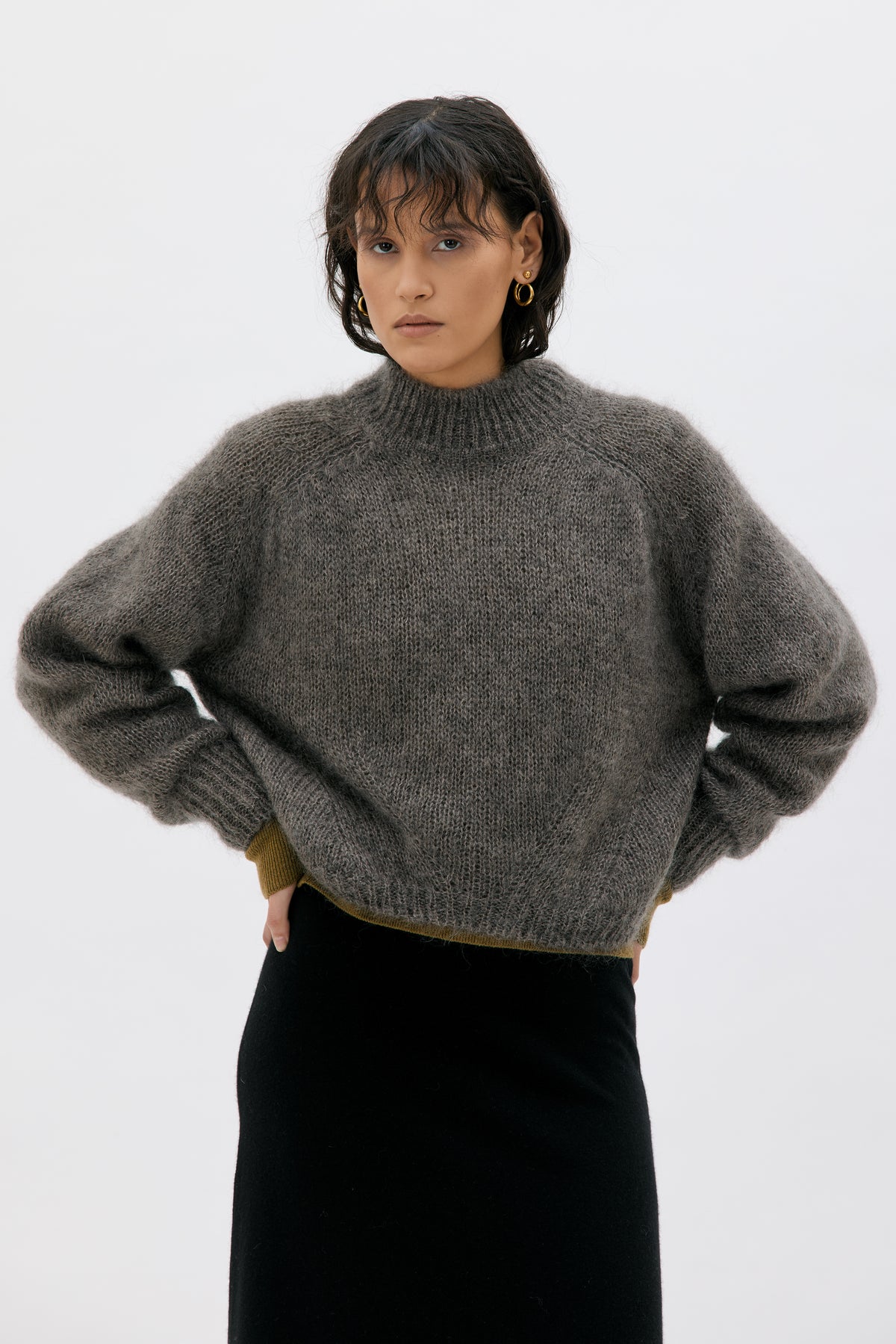 Strickpullover Faye - moleskin